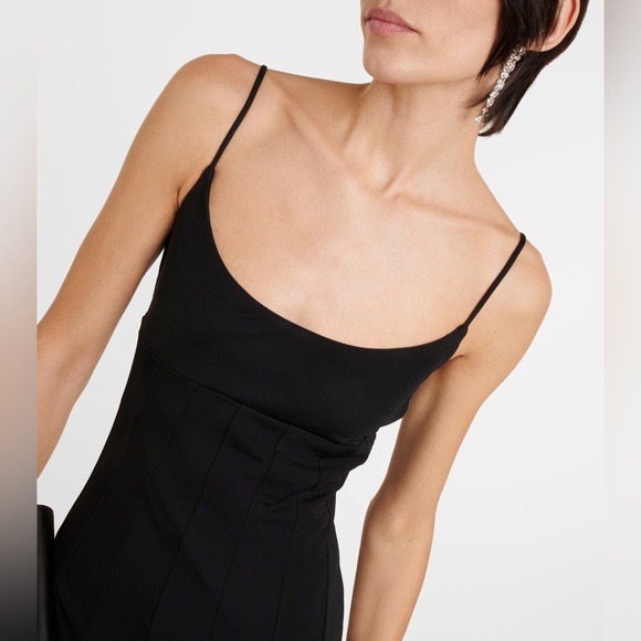 New STAUD Lauren Maxi Dress Black - Picture 13 of 17